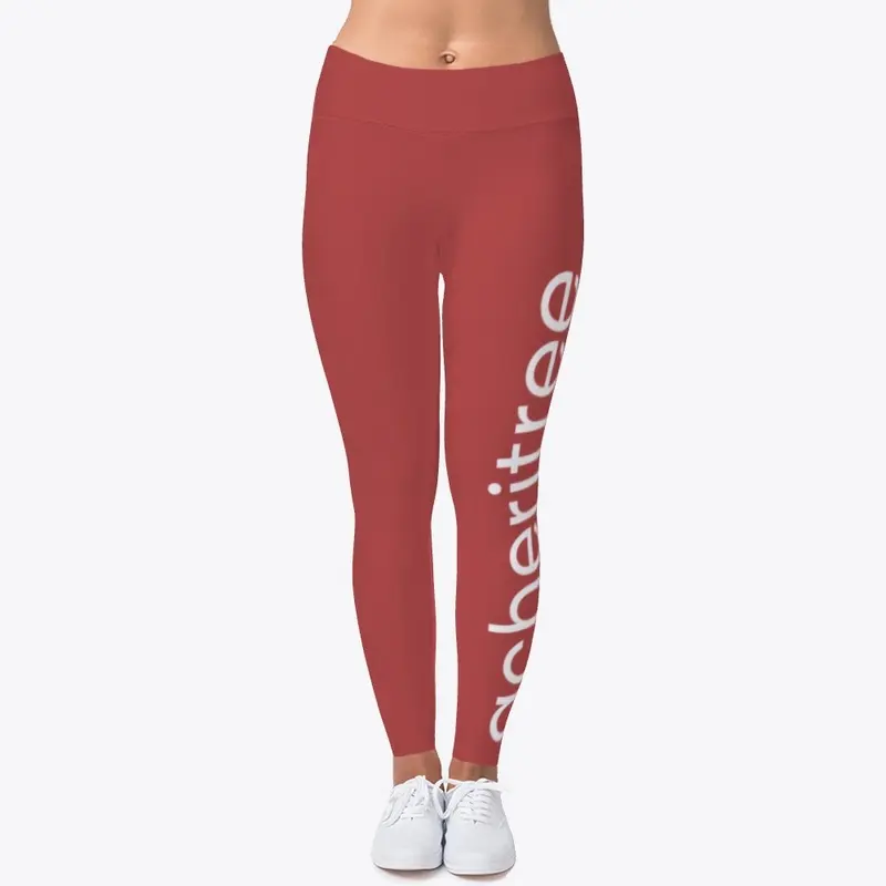 Women's Leggings Left Leg Lettermark